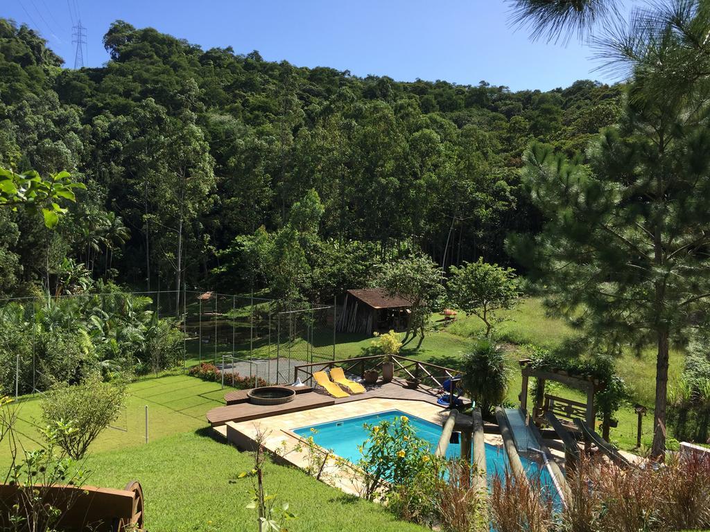 Pousada Casarao Gastehaus Pomerode Esterno foto